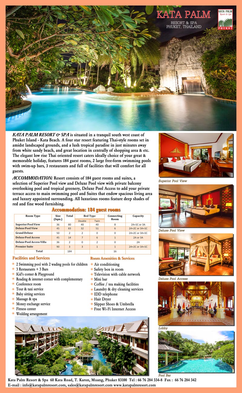 Accommodation Kata Palm Resort and Spa Phuket Hotel